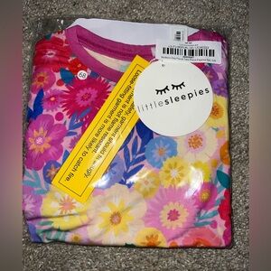 Little Sleepies Colorful Floral Pajama Set
